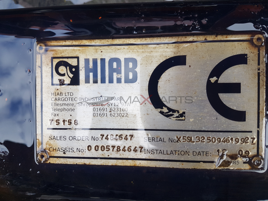 IVECO DAILY 65C18  3.0 180 HP  6500t MULTILIFT HIAB