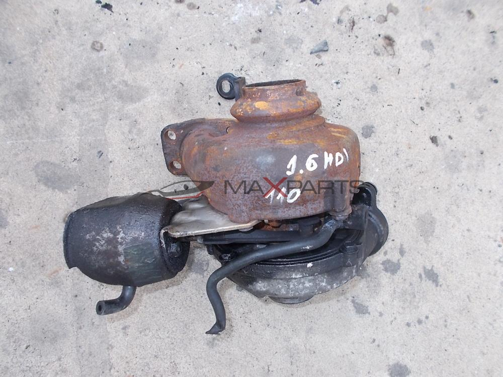 Турбо компресор за CITROEN C4 PICASSO 1.6 HDI 110HP Turbo compressor 9651839880  GT1544V