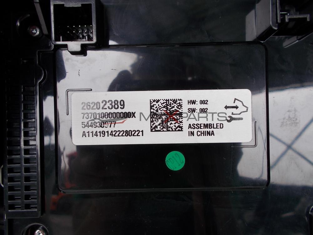 Управляващ панел за Opel Insignia  90924568   7370200000000X     544930977   A114182185930021    26202389    7370100000000X     A114191422280221