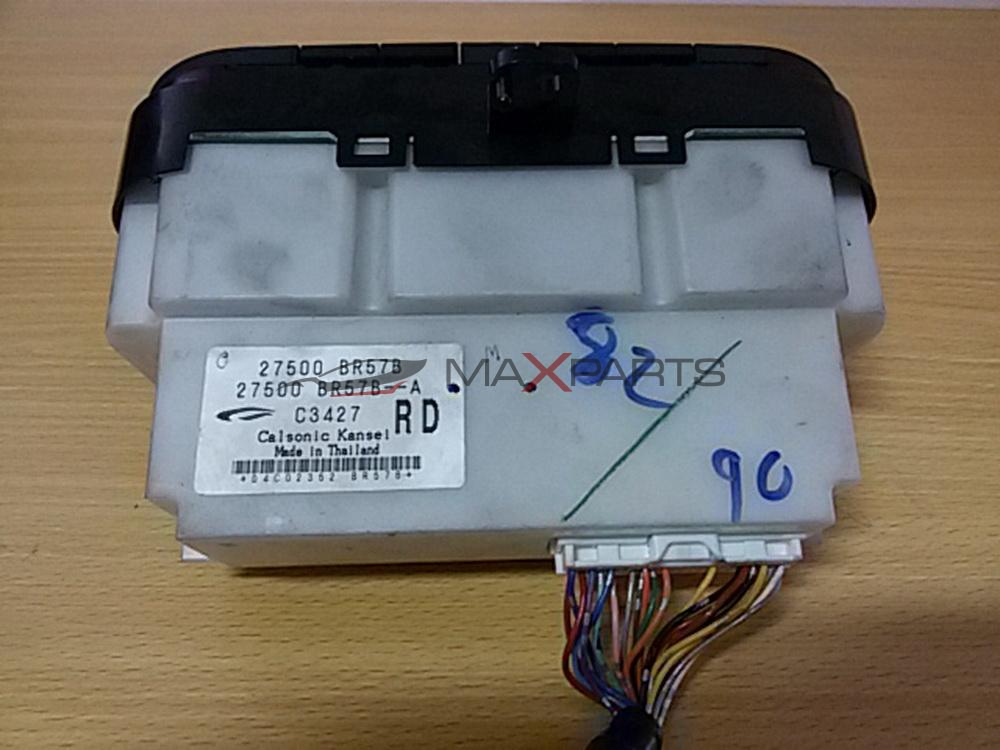 QASHQAI 2012 Heater Climate Controls