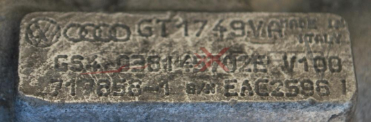 Турбокомпресор за AUDI A6  4F   2.0TDI       140 H.P.   GS4038145702E