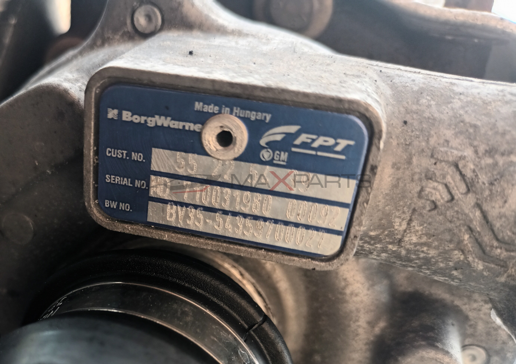 ТУРБО КОМПРЕСОР 1.3 CORSA E 2016 ND 110031980 00092 BV35-54359700027