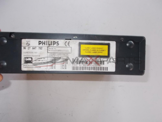 PEUGEOT 406 6 DISC CD CHANGER WITH CARTRIDGE 9627647780