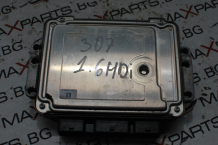 Компютър за Peugeot 307 1.6HDI 9663786380