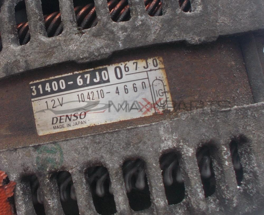 Генератор за Suzuki Grand Vitara 1.9DDIS ALTERNATOR 31400-67J0 104210-4660