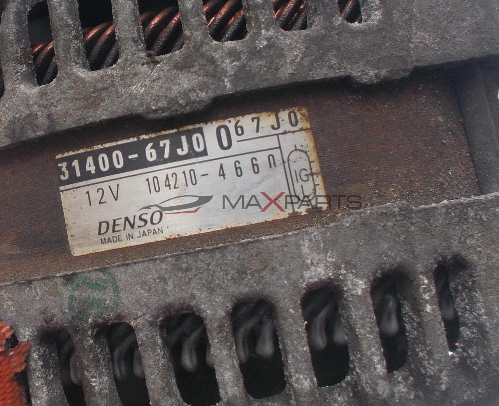 Генератор за Suzuki Grand Vitara 1.9DDIS ALTERNATOR 31400-67J0 104210-4660