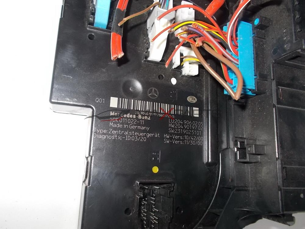 SAM модул за MERCEDES W204 C-CLASS CONTROL MODULE  2049060205  2049019702  2319025101