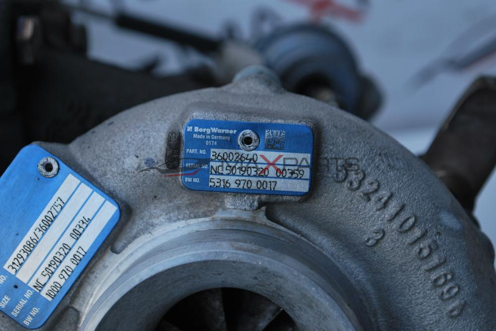 Турбо компресор за VOLVO XC60 2.4D D5  36002664  31293086/36002757