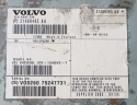 УСИЛВАТЕЛ VOLVO V60 VOLVO ECU ASSY P / N ( P ) 31489492 AA  31489493 AA  E13 )  10R 04 10112  12V  1705 NEG.GROUND  Made in Thailand  MODEL NO .  ( E ) 34C026L / CV - 134 DV2 - T  SERIAL NO .  ( S ) V00260 75247731  THIS DEVICE COMPLIES WITH PART 15 OF TH