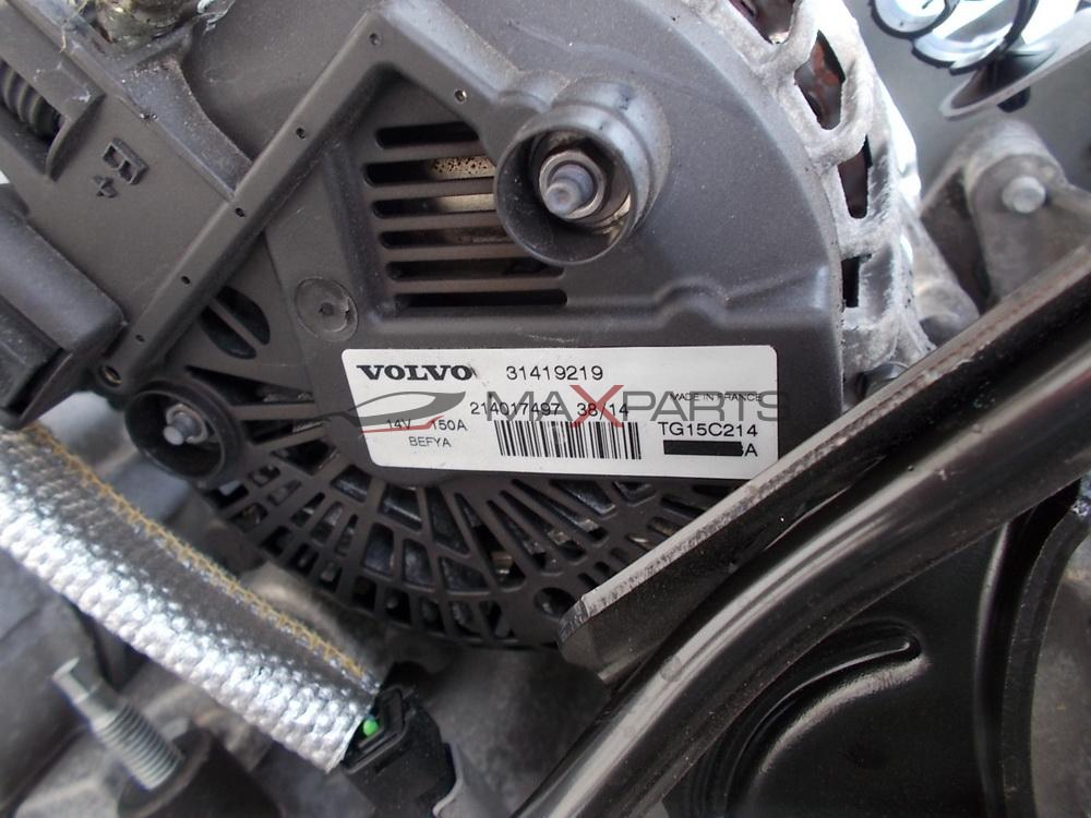 Генератор за VOLVO V40 D2 1.6D 114HP ALTERNATOR  31419219  TG15C214