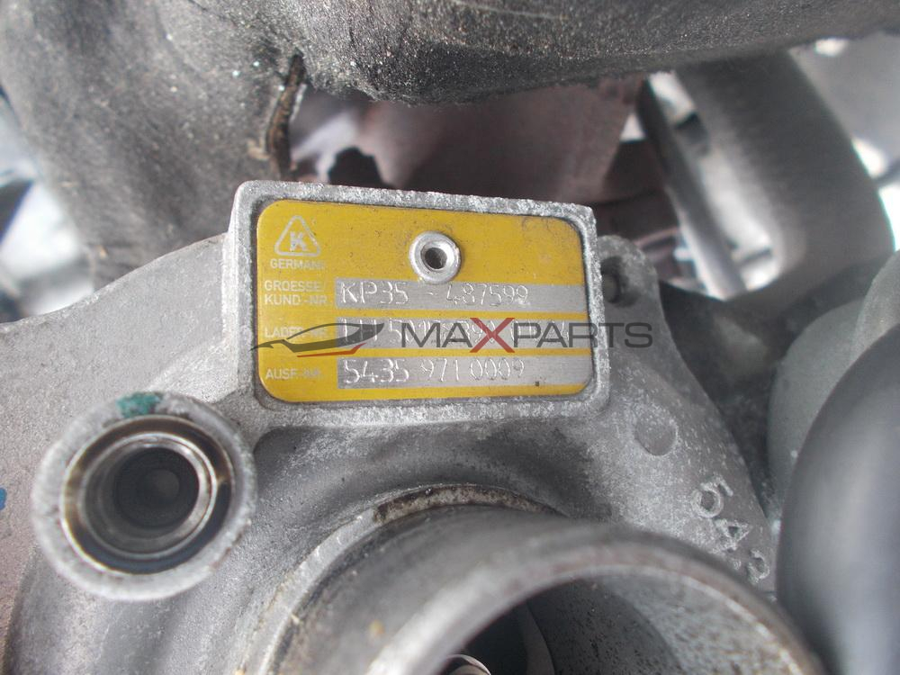 Турбо компресор за Ford Fiesta 1.4TDCI TURBO COMPRESSOR KP35-487599 54359710009