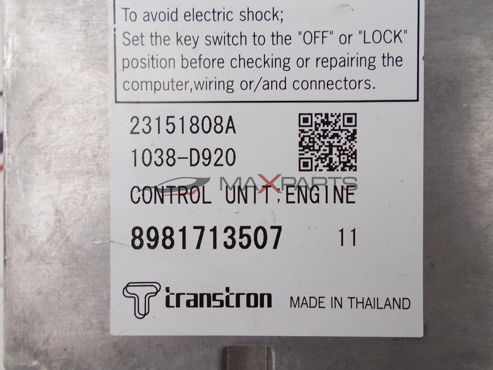 Устройство за управление на горивото за Isuzu D-Max 2.5TD  23151808A    1038-D920   89811713507