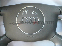 AUDI A 4 2003 STEERING WHEEL AIRBAG