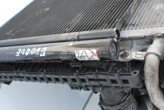 РАДИАТОРИ КОМПЛЕКТ  LAND ROVER EVOGUE 2019 6J32-19710AA A30390848 J9C3-8K230-AB GJ 328005-CB GJ328C607-AB