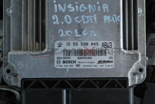 Компютър за OPEL INSIGNIA 2.0CDTI  E59 55 598 045  ECU Engine