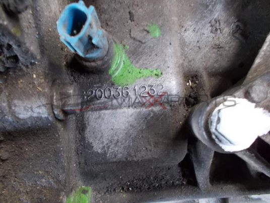 Скоростна кутия за RENAULT MEGANE SCENIC 1.9 DCI 120HP 6 speed MANUAL GEARBOX 8200361232