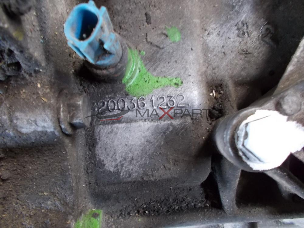 Скоростна кутия за RENAULT MEGANE SCENIC 1.9 DCI 120HP 6 speed MANUAL GEARBOX 8200361232