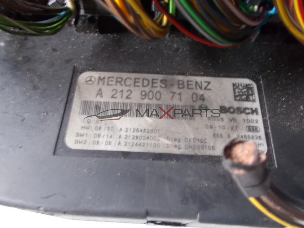 MERCEDES BENZ SAM BCU BODY CONTROL MODULE FUSE BOX A2129007104