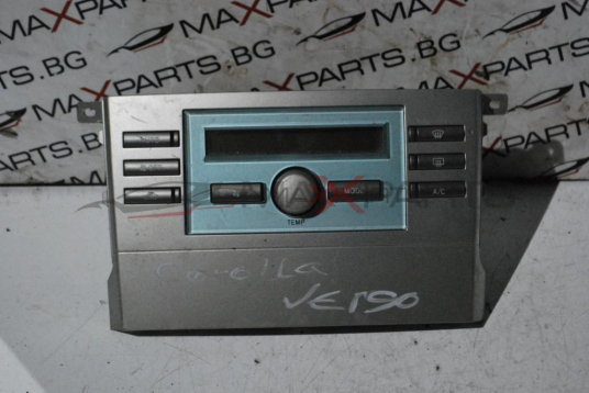 Клима управление за TOYOTA COROLLA VERSO