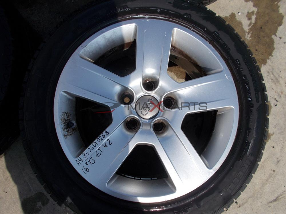 Комплект джанти за AUDI A4 B7 16" 7J ET42 8Е0601025B