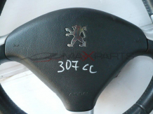PEUGEOT 307 CC 2007 STEERING WHEEL AIRBAG