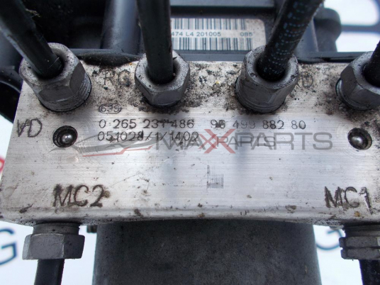 ABS модул за Peugeot 307 1.6HDI ABS PUMP 0265800395 0265231486 9649988280 9657352780