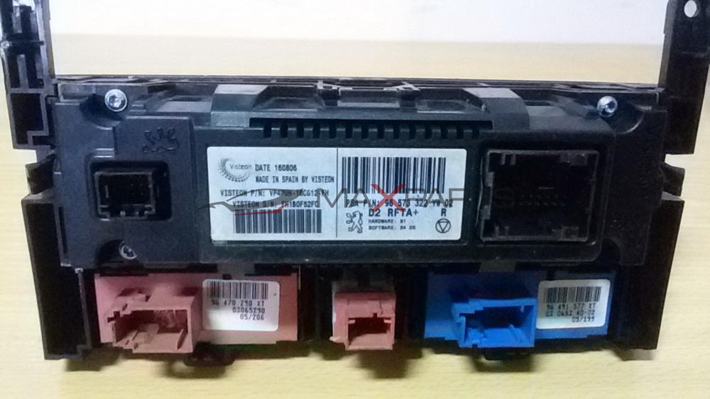 PEUGEOT 407 2005  Heater Climate Controls