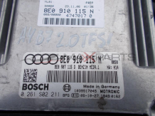 Компютър за Audi A4 B7 2.0TFSI Engine ECU 8E0910115N 8E0907115D 0261S02211