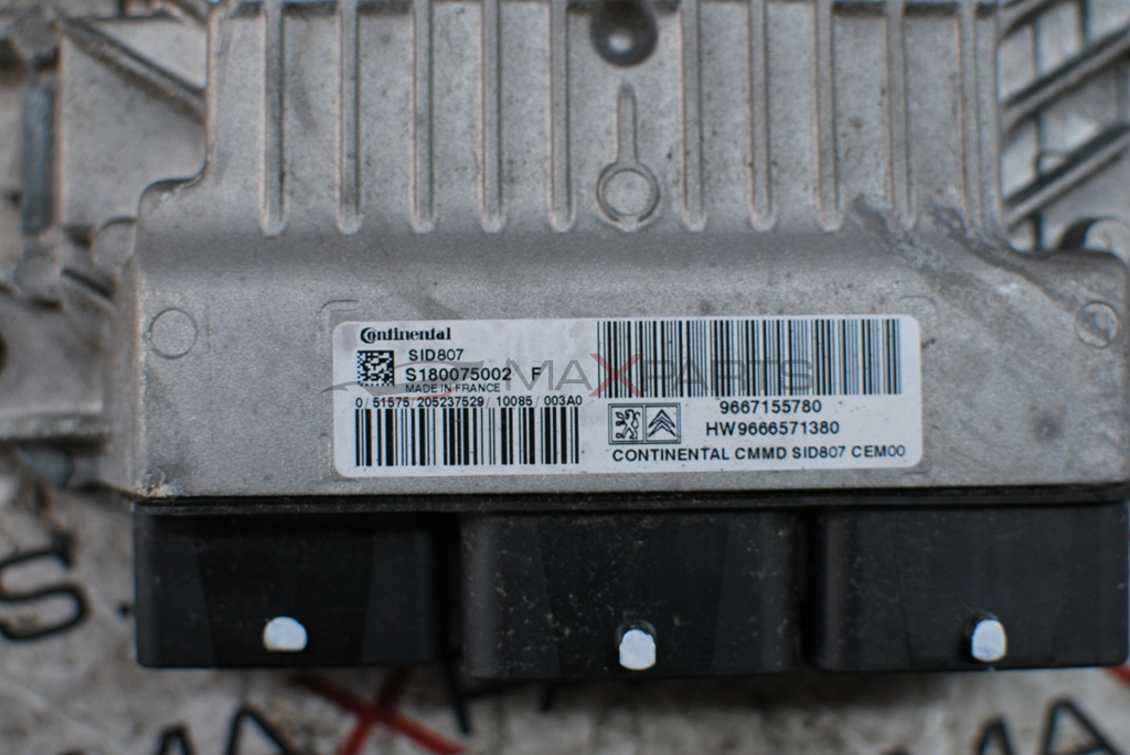 Компютър за Peugeot 308 1.6HDI 9667155780