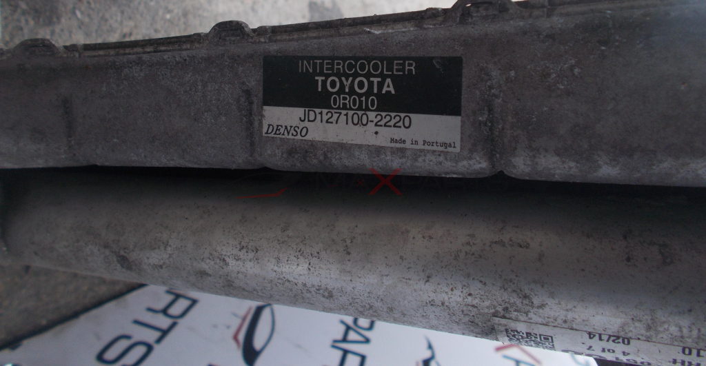 Интеркулер за Toyota Avensis 2.2D4D Intercooler JD127100-2220