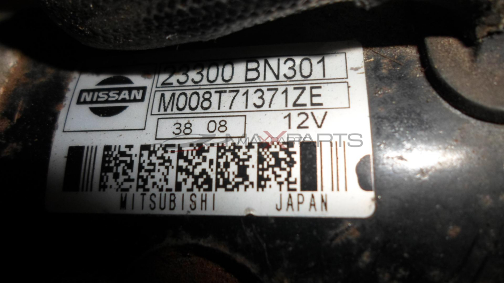 Стартер за NISSAN ALMERA 2.2 DCI  23300BN301 M008T71371ZE