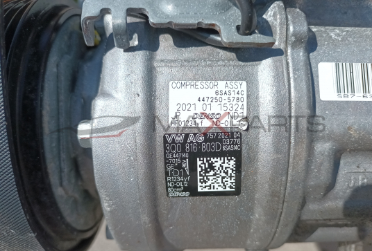 КЛИМА КОМПРЕСОР VW TIGUAN 1.5TSI 3Q0 816 803D 6SAS14C  GE447140 -7015