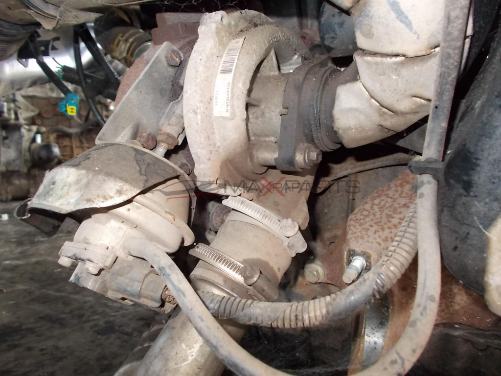 Турбо компресор за PEUGEOT 407 2.0 HDI 136 HP    GT1749V  9654919580 753556-6