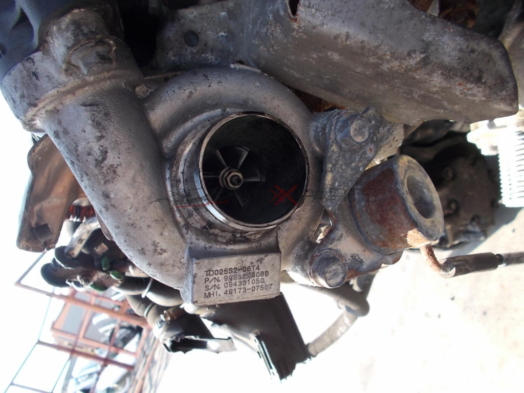 Турбо компресор за CITROEN BERLINGO 1.6 HDI 90HP Turbo compressor 9685293080 49173-07507 TD025S2-06T4