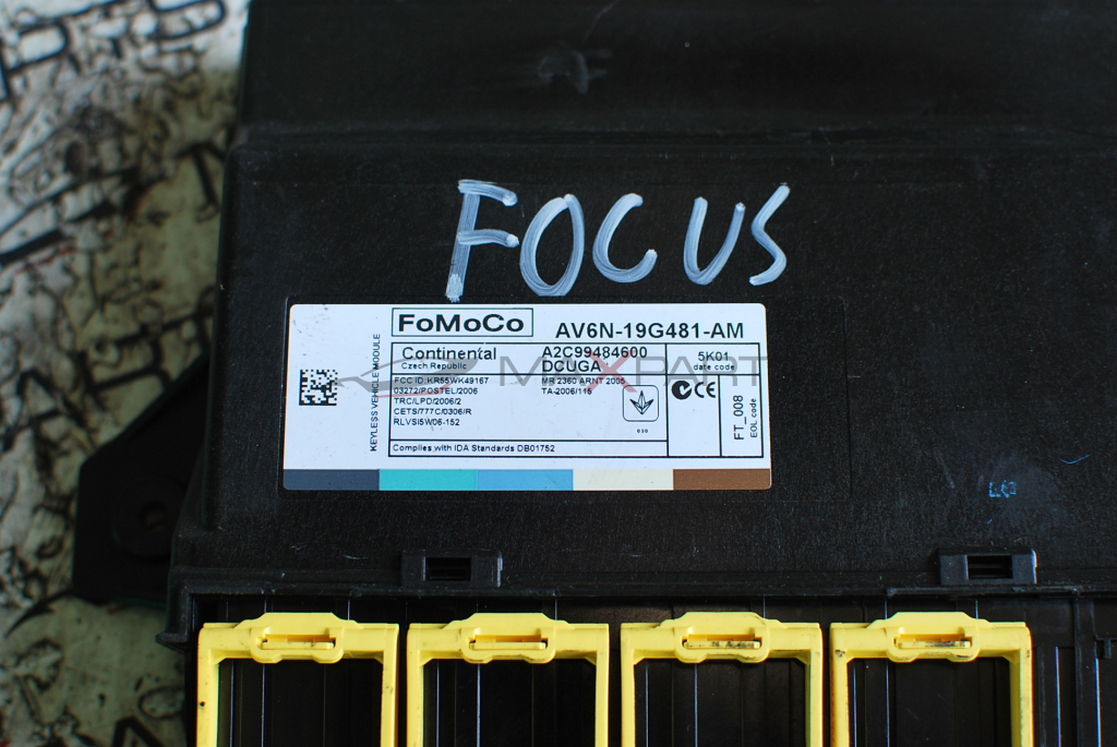 Управляващ модул за Ford Focus AV6N-19G481-AM