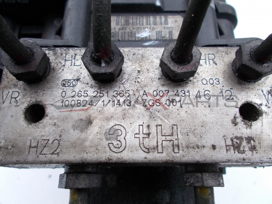 ABS модул за Mercedes Benz Sprinter W906 2.2CDI ABS PUMP 0265951520 0265251365 A0074314612