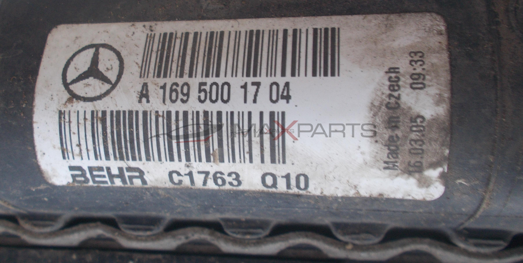 Воден радиатор за Mercedes Benz A-Class W169 2.0CDI Radiator engine cooling A1695000403 A1695001704