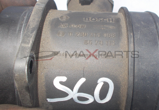 Дебитомер за Volvo S60 2.4 D5 AIR FLOW METER 0280218088 8670115