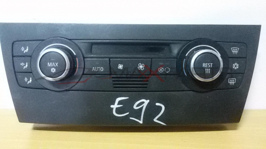E 92 2009 BMW Heater Climate Controls