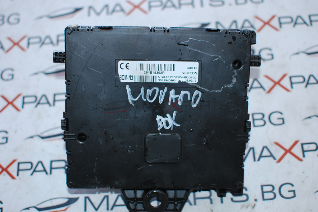 BCM модул за Opel Movano 284B18392R VPGR1F-14B205-GC
