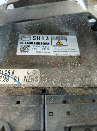 ДВИГАТЕЛЕН КОМПЮТЪР MAZDA CX5 2.2 SKYACTIVE SH13 AWARNING SH13 18 881A 275700-5615  DO  12V  K4238  MADE IN JAPAN