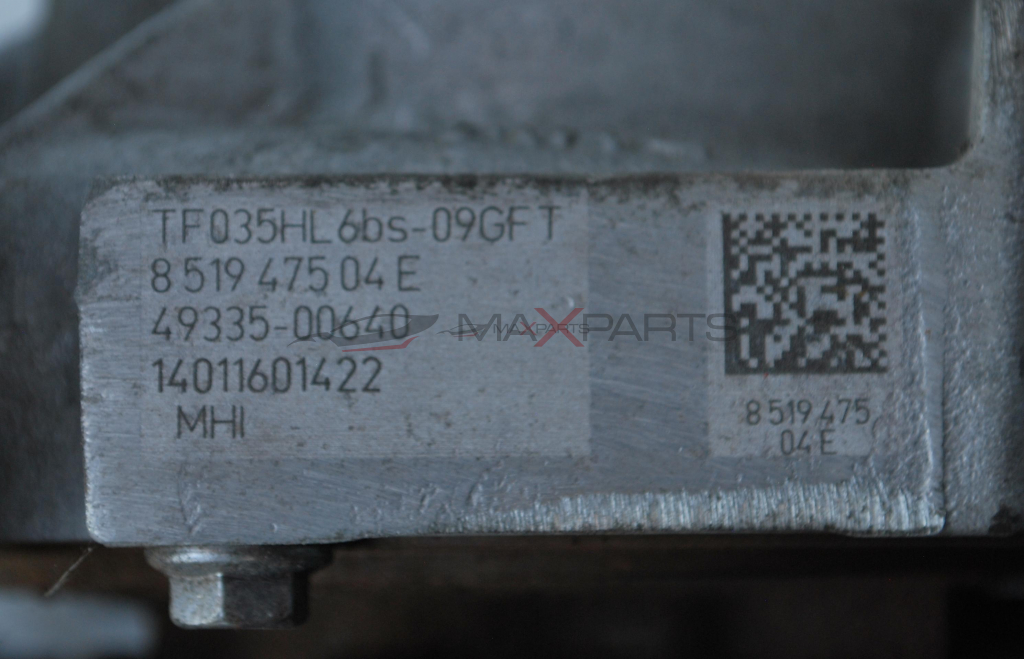 Турбо компресор за BMW F20 2.0D N47D20  TF035HL6bs-09GFT  8 519 475 04 E  49335-00640  14011601422