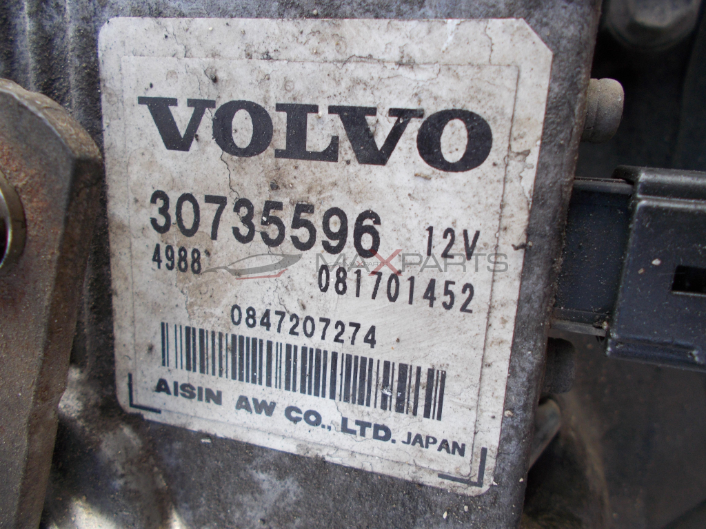 Автоматична скоростна кутия за Volvo S40 2.4 D5 AUTOMATIC GEARBOX 31259282 30735596 55-51SN 31259282 P31259282