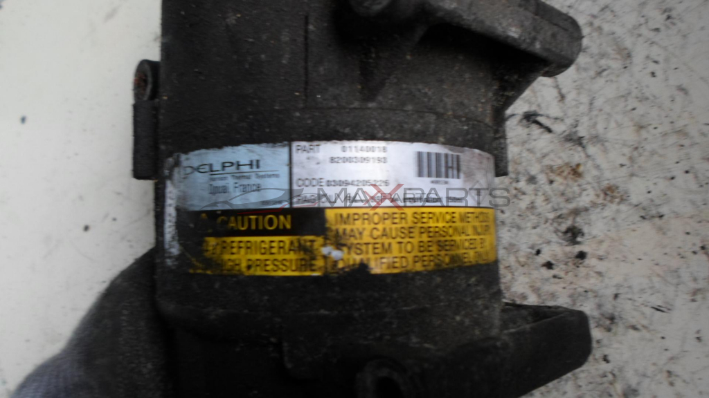 КЛИМА КОМПРЕСОР AIR CON PUMP  SCENIC 1.9 DCI DELPHI 0018