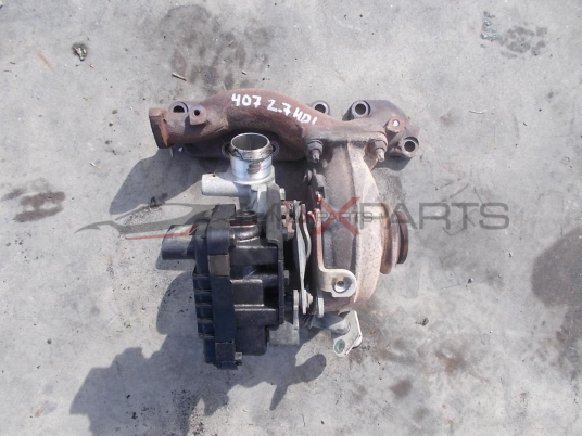 Турбо компресор за PEUGEOT 407 2.7HDI 4U3Q6K682AJ Turbo compressor