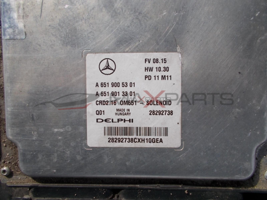Компютър за MERCEDES-BENZ E-250 W212 2.2CDI Engine ECU A 651 900 53 01