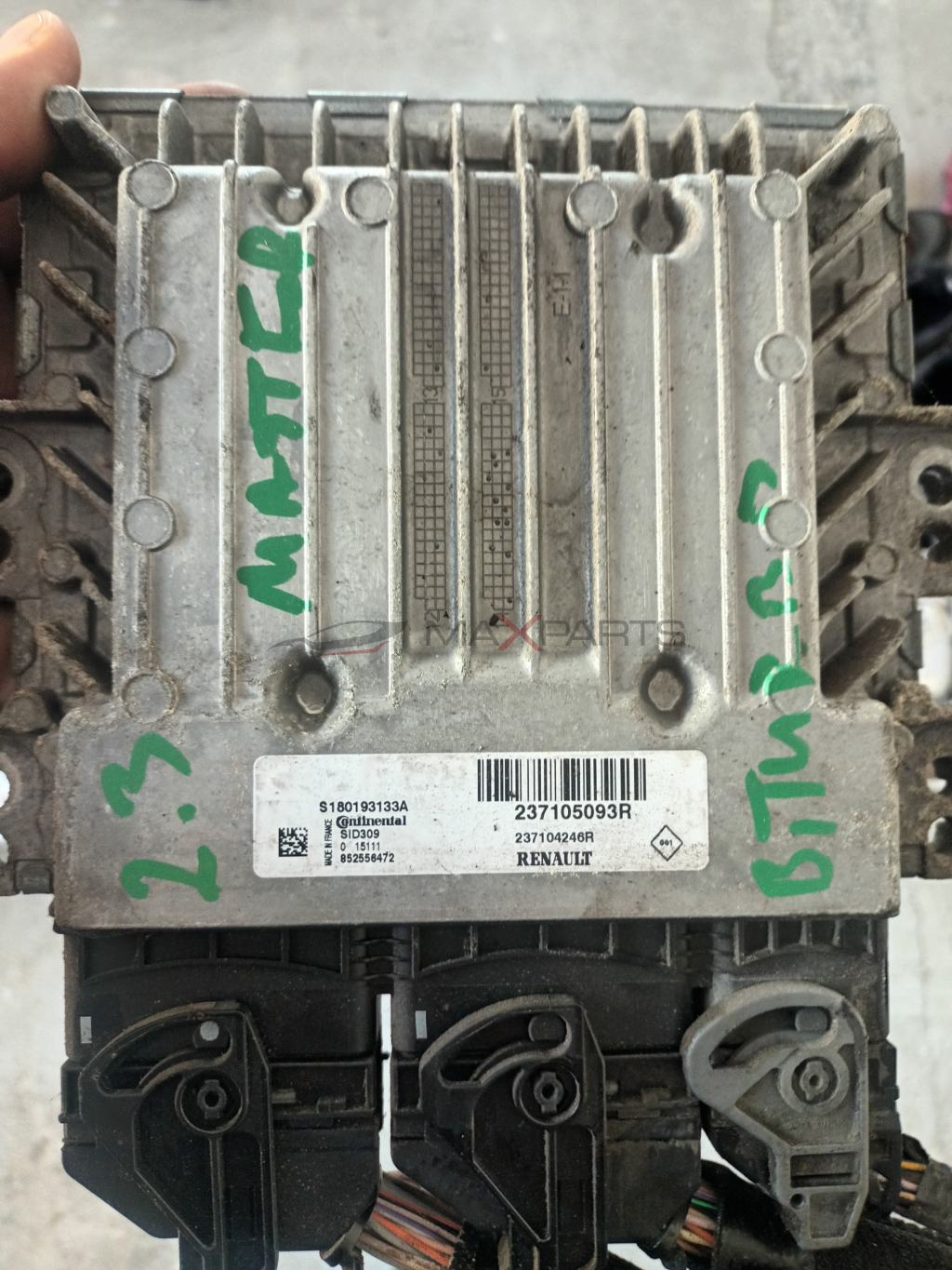 КОМПЮТЪР RENAULT MASTER 2.3 ENGINE 180193133A Continental  SID309 0 15111 852556472  237105093R 237104246R 180193133A Continental  SID309 0 15111 852556472  237105093R 237104246R RENAULT