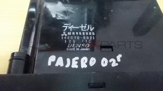 PAJERO 2002 Heater Climate Controls