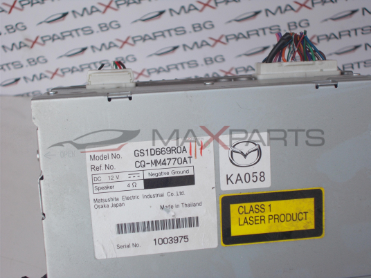 Радио CD player за Mazda 6 GS1D669R0A CQ-MM4770AT