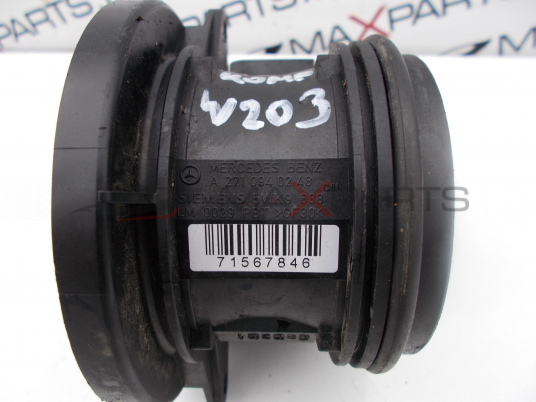 Дебитомер за Mercedes Benz C-Class W203 1.8 Kompressor AIR FLOW METER A2710940248 5WK9638
